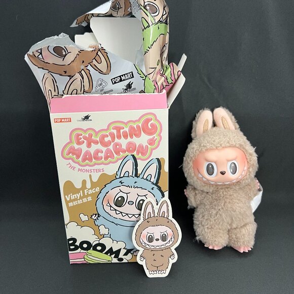 (Toffee) THE MONSTERS - Exciting Macaron Vinyl Face Blind Box - Picture 1 of 7